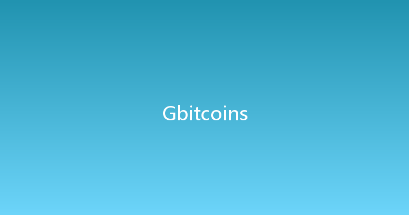 Gbitcoins 