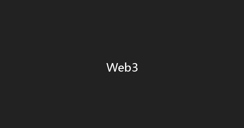 Web3 