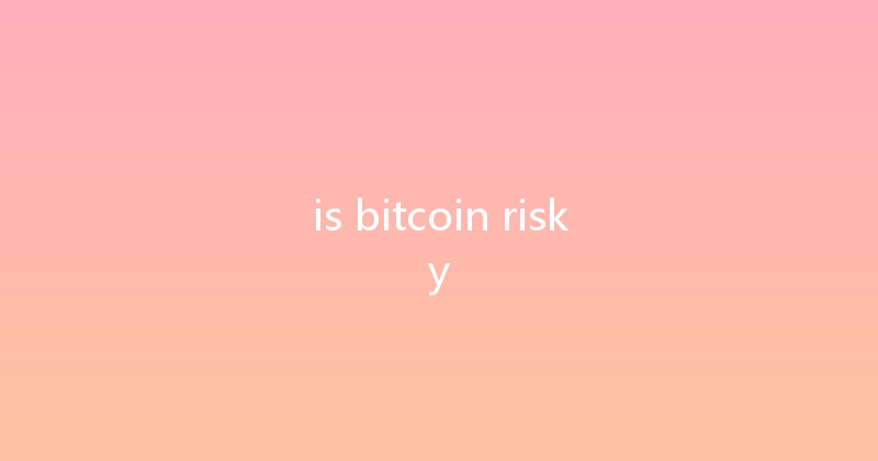 is bitcoin risky 