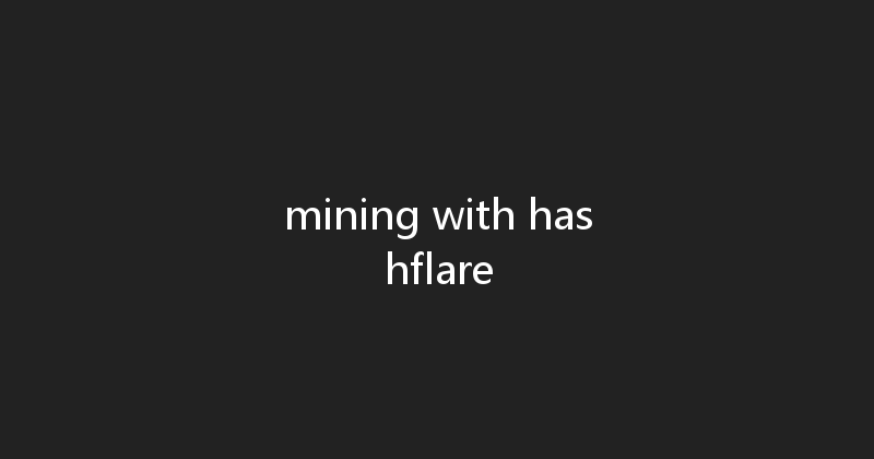 mining with hashflare 